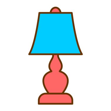 Modern lamba simgesinin vektör illüstrasyonu