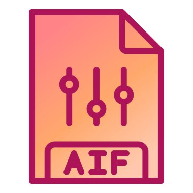 dosya türü modern simge vektör illüstrasyonu 