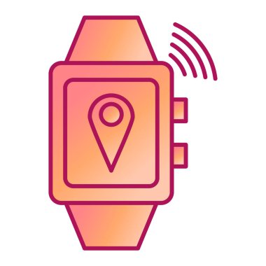 smartwatch vektör resimleme web simgesi