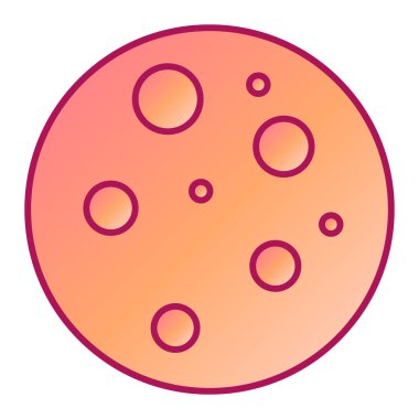 Gezegen iğnesi simgesinin çizimi