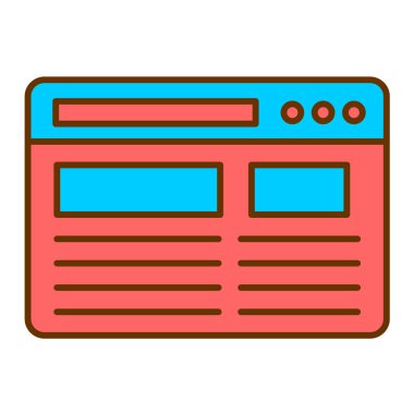 Kullanıcı arayüzü için web tasarım simgesi