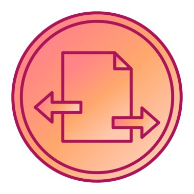 Beyaz arkaplanda izole edilmiş bir ok simgesinin resmi