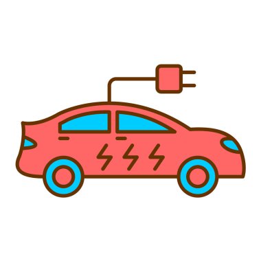 Araba kazası ikonu vektörü. İnce çizgi işareti. izole edilmiş sınır sembolü çizimi