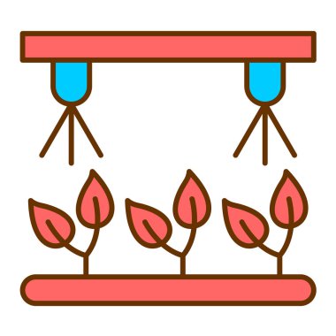 bahçe vektör simgesi düzenlenebilir