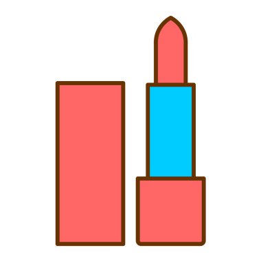 ruj simgesi vektör çizimi