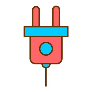 Düz vektör renk simgesini doldur