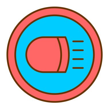 spor ekipmanı ikon vektör illüstrasyonu