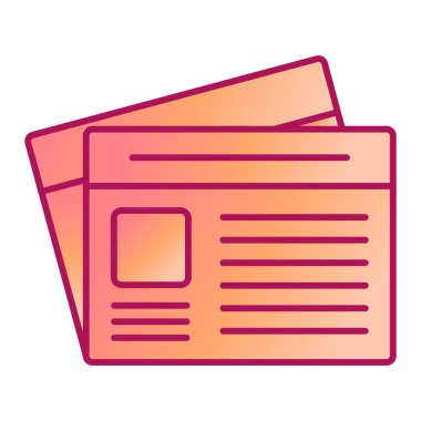 Seo ve teknoloji simgesinin vektör illüstrasyonu