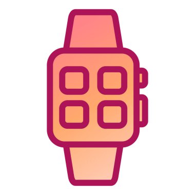 Akıllı çocuk. Web simgesi basit illüstrasyon