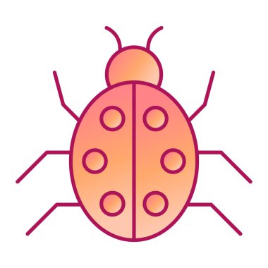 Uğur böceği vektör illüstrasyonuName