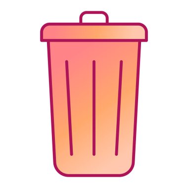 Çöp tenekesi. Basit tasarım