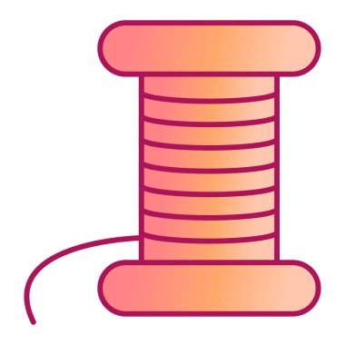 Dikiş konsepti modern ikon vektör çizimi 