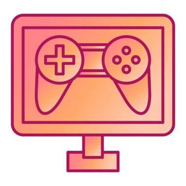 oyun konsolu vektör çizimi