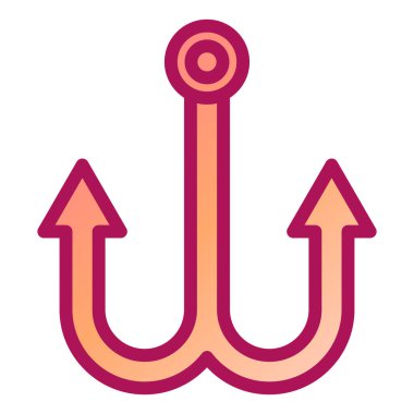 Çapa. Web simgesi basit illüstrasyon