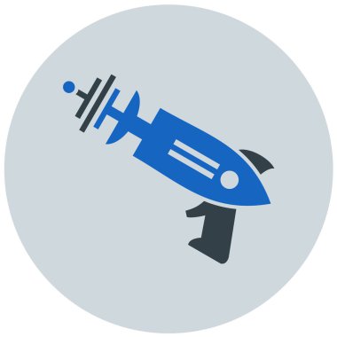 Uzay roketi. vektör çizim