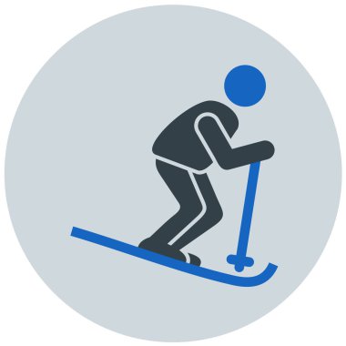 Kayak. Web simgesi basit illüstrasyon