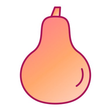 papaya meyve ikonu vektör illüstrasyon tasarımı