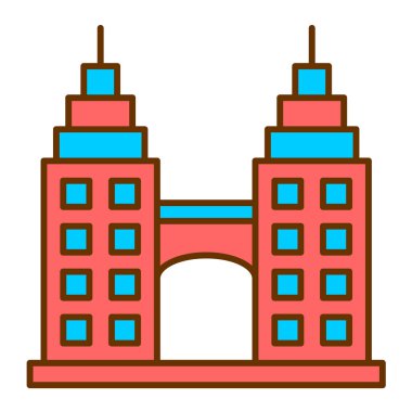 Modern simge vektör illüstrasyonu oluşturuluyor 