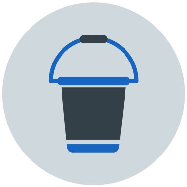 kova modern simge vektör illüstrasyonu