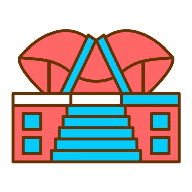 Modern simge vektör illüstrasyonu oluşturuluyor 