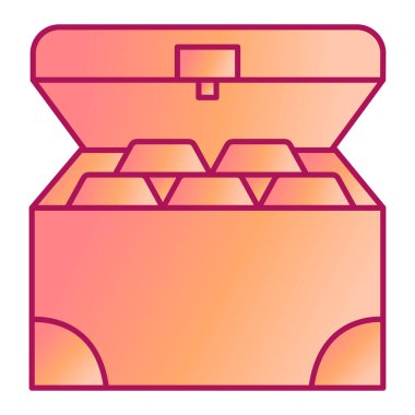 kutu simgesi vektör illüstrasyonu