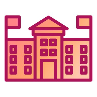 Modern simge vektör illüstrasyonu oluşturuluyor 