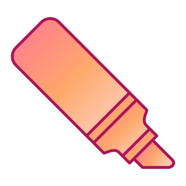 İşaretleyici. Web simgesi basit tasarım