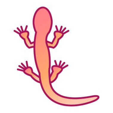 lizard icon vector illustration