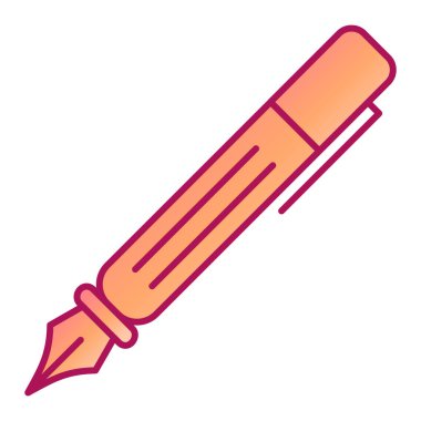 kalem simgesi vektör illüstrasyonu