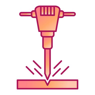 sondaj aracı simgesi. Beyaz arkaplanda izole edilmiş web tasarımı için tasarım vektörü çizelgesi