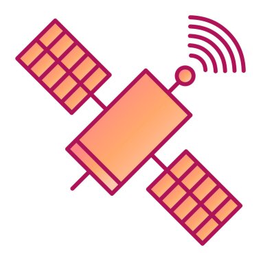 Uydu anteni. Basit resimleme