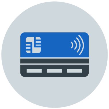 Kredi kartıyla. Web simgesi