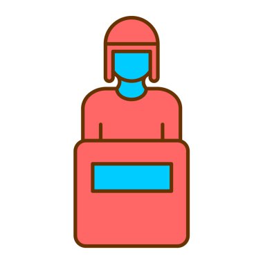 Vektör illüstrasyonu, simge ögesi arkaplanı