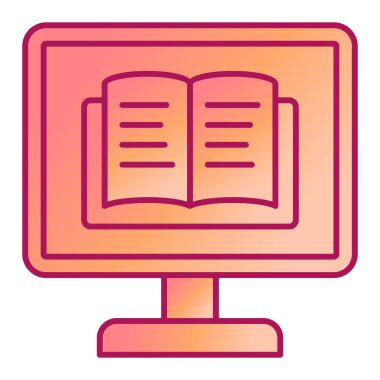 eBook simge vektör çizim