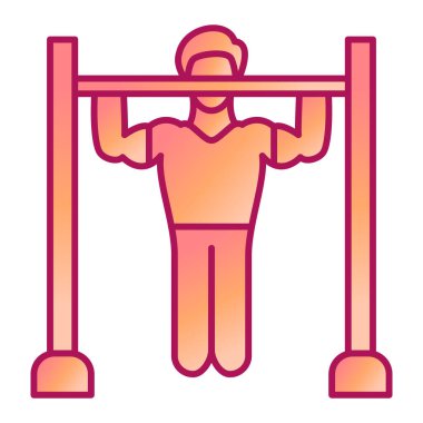 fitness ve egzersiz vektörü çizimi