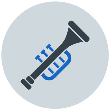 müzik enstrümanı modern ikon vektör çizimi 