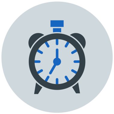 alarm clock modern icon vector illustration 