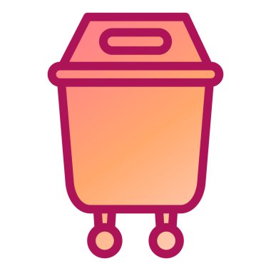 Çöp kutusu. Basit tasarım