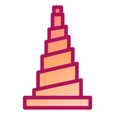 Modern simge vektör illüstrasyonu oluşturuluyor 