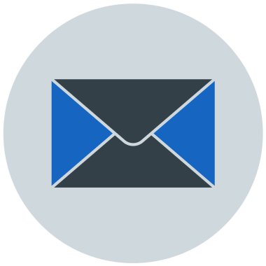 E- posta simgesi vektör illüstrasyonu