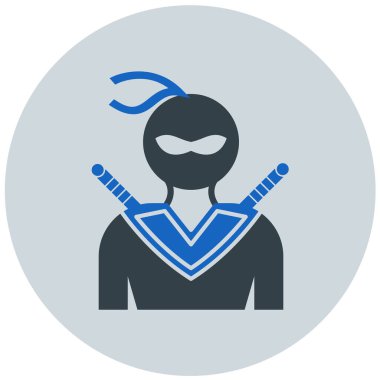 Askeri bıçak ikonu. vektör illüstrasyonu