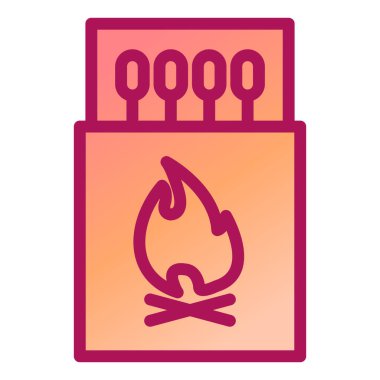 ateş alev ikonu vektör illüstrasyonuName