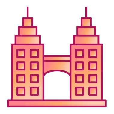 Modern simge vektör illüstrasyonu oluşturuluyor 