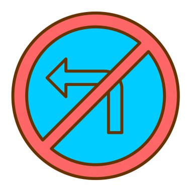 Park yeri simgesi yok. vektör illüstrasyonu