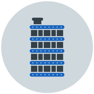 Modern b 'nin vektör illüstrasyonu eksik simgesi