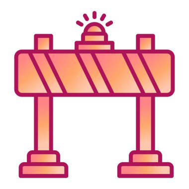 Bir bank simgesinin vektör illüstrasyonu