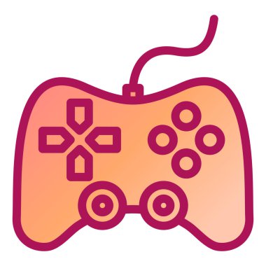 Oyun kolu. Web simgesi basit illüstrasyon