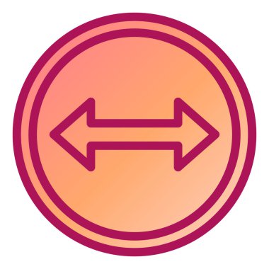 ok simgesi vektör illüstrasyonu