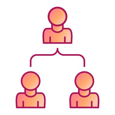 İnsan simgesinin vektör illüstrasyonu