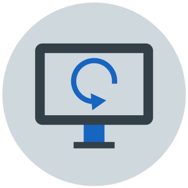 bilgisayar simgesi, vektör illüstrasyonu